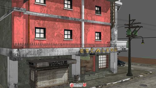 探尋復(fù)古街道建筑之美 SketchUp模型庫(kù)精品區(qū)指南