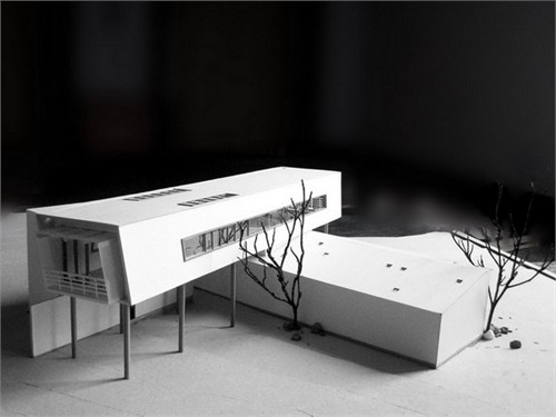 建筑模型制作過(guò)程更新07 從細(xì)節(jié)刻畫到整體展示